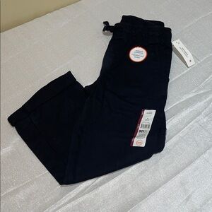 Wonder Nation boys Black Pants size 6/7. NWT